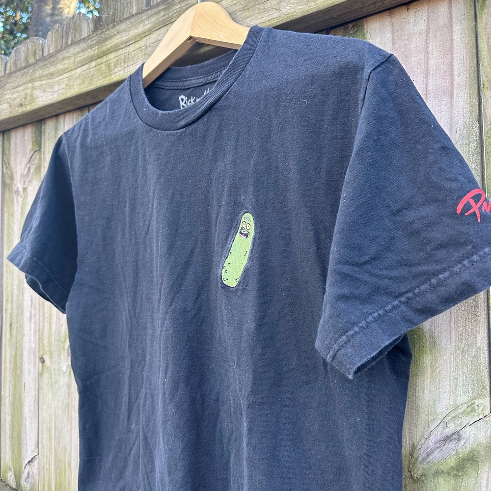 Primitive x Rick and Morty Pickle Rick Black‎ T-Shirt Size Medium - Picture 7 of 9